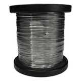 Bobina De Fio Aço Inox Arame Para Cerca Elétrica 1 2mm 4 5kg Cor Prateado