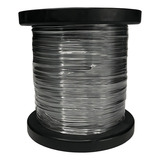 Bobina De Fio Aço Inox Arame Para Cerca Elétrica 1 2mm 4 5kg Cor Prateado