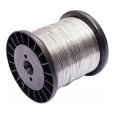 Bobina Fio De Aço Inox Arame Cerca Elétrica 0 45mm 500g