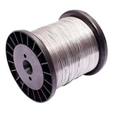 Bobina Fio De Aço Inox Arame Para Cerca Elétrica 0 60