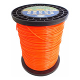Bobina Fio Nylon Roçadeira 2 70mm Redondo 2kg 317 Mts Spin