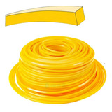 Bobina Fio Nylon Roçadeira Grama 3mm Quadrado 50 Metros