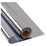 Bobina Insulfilm Película Prata Espelhada 0 75 X 5m Brinde