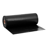 Bobina Lona Plástica 4x100 Construção Pintura Grossa Preta