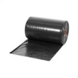 Bobina Lona Plástica Preta 3x100 9kg Construção Pintura Obra