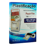 Bobina Mares Pouch Film A4 220x307 125 Micras 100 Folhas 