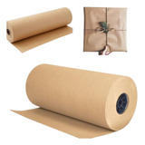 Bobina Papel Kraft Natural 80 Gr Tamanho 40 Cm X 140 Metros