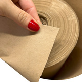Bobina Para Embalagem Semi Kraft 40cm Papel Pardo Flex
