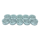 Bobina Plastica Baixa Singer Maquina De Costura 10 Unid