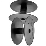Bobina Plástica Grande Para Cabo Cordas Fios Kit 2 Carretel