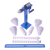 Bobinadeira Manual Com Molde 1 2 3 E 4