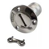 Bocal De Combustível Agulheiro P Barco Diesel Aço Inox