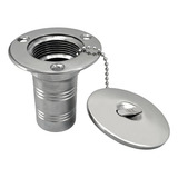 Bocal De Combustível Agulheiro Para Barco Aço Inox 1 1 2