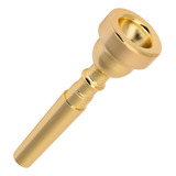 Bocal De Metal Para Trompete 7c Dourado Laqueado Oferta