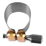 Bocal De Saxofone Ligadura Sax De Aço Inoxidável