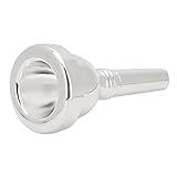 Bocal De Trombone Alto 12c Acessórios De Instrumento Musical De Latão Banhado A Prata Para Amantes De Trombone Ou Iniciantes