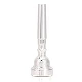 Bocal De Trompete Acessório De Instrumento De Trompete Tamanho 3C Em Prata Ou Ouro Brass Silver