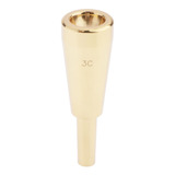 Bocal De Trompete De Metal Banhado A Ouro 3c Dourado acess