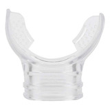 Bocal Para Regulador E Snorkel De Mergulho Cetus Mouth Fun Cor Transparente