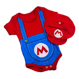 Bodie Body Bori Bebê Mario Super Mario Boina Mesversário