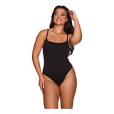 Body Básico Casual Alcinha Feminino Com Forro Sweet Marry