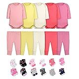 Body Bebê Calça Mijão E Meias Kit 22 Peças Manga Longa Feminino M 