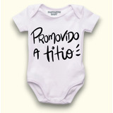 Body Bebê Frases Promovido A Titio F587