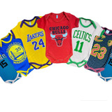 Body Bebe Infantil Mesversario Basquete Nba Menino Menina