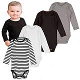 Body Bebe Kit Liso Algodao Premium Tipo Carters -18 Meses -12-18 M-- Kit Comfy - 4 Body-