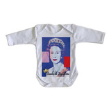 Body Bebê Luxo Rainha Da Inglaterra Elizabeth Joven England