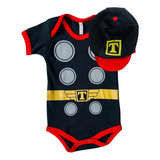 Body Bebê Mesversário Temático Menino Boina
