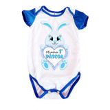 Body Bebê Minha Primeira Páscoa Body De Páscoa Coelhinho