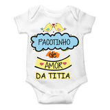 Body Bebe Personalizado Pacotinho