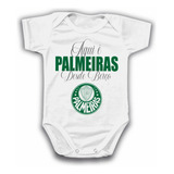 Body Bebê Personalizado Palmeiras