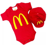 Body Boina Mc Donald Menina Menino Temático Mesversario