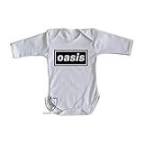 Body Criança Infantil Bebê Roupa Nenê OASIS Banda Rock Antiga