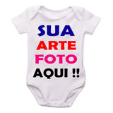 Body De Bebê Infantil Personalizado Com