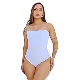 Body Feminino Alcinha Fina Suplex Premium Moda Blogueira Verão BRANCO TAM UNICO 36 A 42 