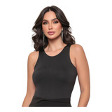 Body Feminino Blusa Plus Size Bory Collant Suplex