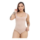 Body Feminino Decote Quadrado Suplex Regata