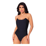 Body Feminino Estilo Morcego Tomara Que Caia Tendência Verão