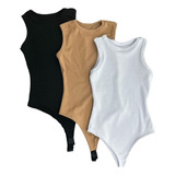 Body Feminino Regata Estilo Blogueira Gringa Blusinha Bori