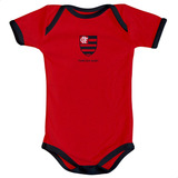 Body Flamengo Bebê Carioca Rubro Negro Recem Nascido