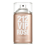 Body Fragrance 212 Vip Rose 250ml Feminino