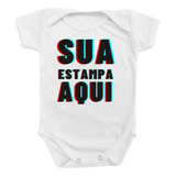 Body Infantil De Bebê Personalizado Com Seu Time Do Coração