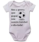 Body Infantil Papai Boleiro Futebolista Roupinha