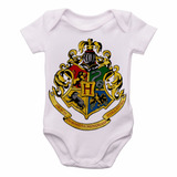 Body Infantil Roupa Bebê Nenê Hogwarts