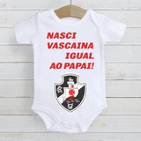 Body Infantil Roupa Bebê Vasco Vascaína