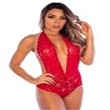 Body Madona Rendado Tamanho U Cor Vermelho