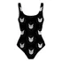 Body Maiô Estampado Gato Místico Psicodélico Raveup